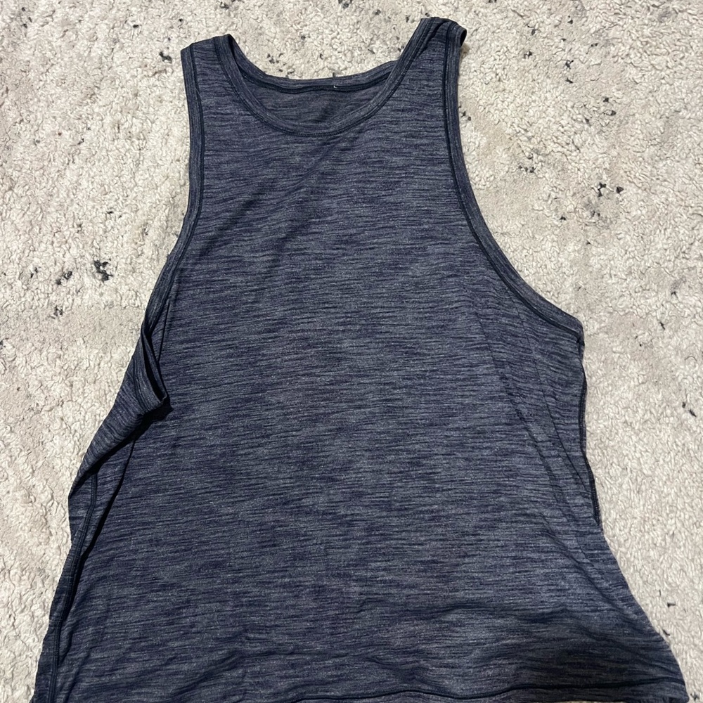 Navy blue Lululemon tank top